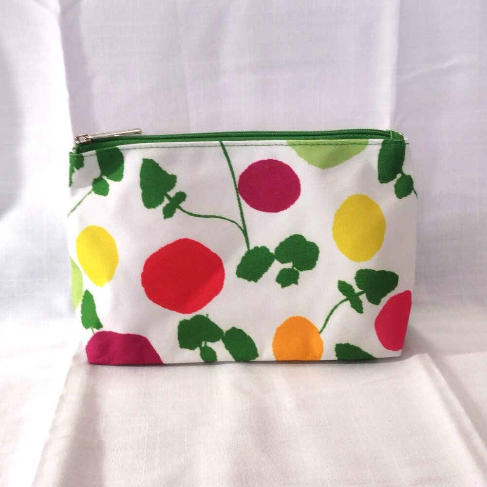 CLINIQUE COSMETIC BAG - 8" X 6" X 3" -  NEW - MULTICOLOR